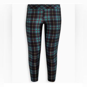 Torrid Signature Waist Plaid leggings